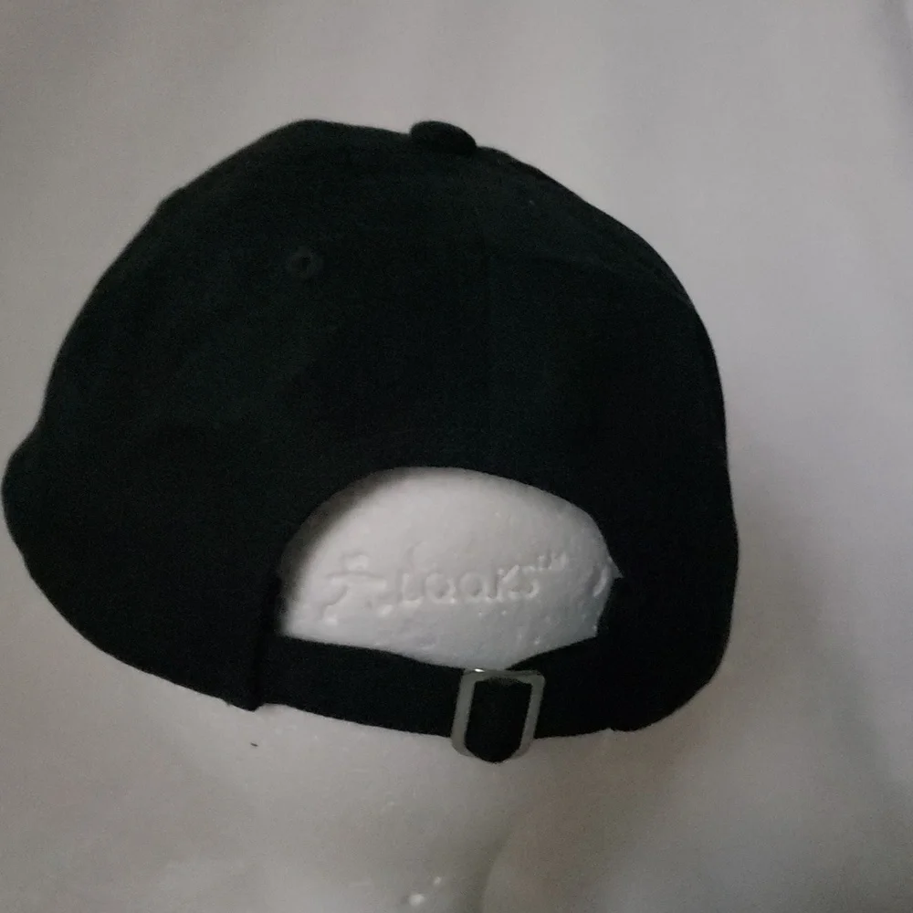 Hello‎ Kitty Black Cap with Colorful Embroidery. NWOT.